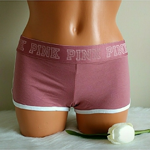 PINK Victoria's Secret Other - ❌Size L PINK VICTORIA'S SECRET LOGO BOYSHORT.nwt